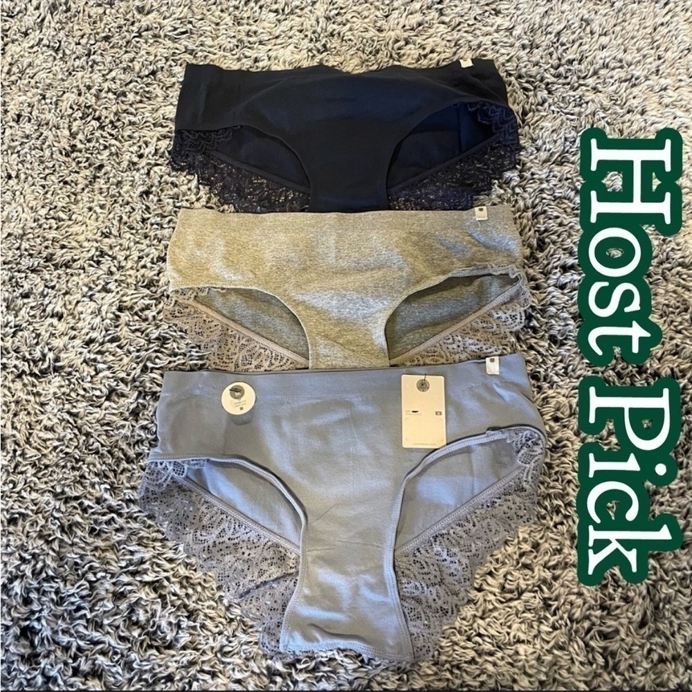 𝅺✅HOST Pick✅ Lucky Brand Seamless Hipsters, Pack of 3, Medium